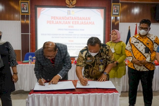 Lapas Medan Sepakati MoU dengan STKIP Syafiiyah Internasional & STIH Asy-Syafiiyah