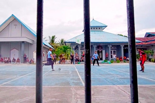 Serunya Aneka Lomba Porsenikab Lapas di Maluku