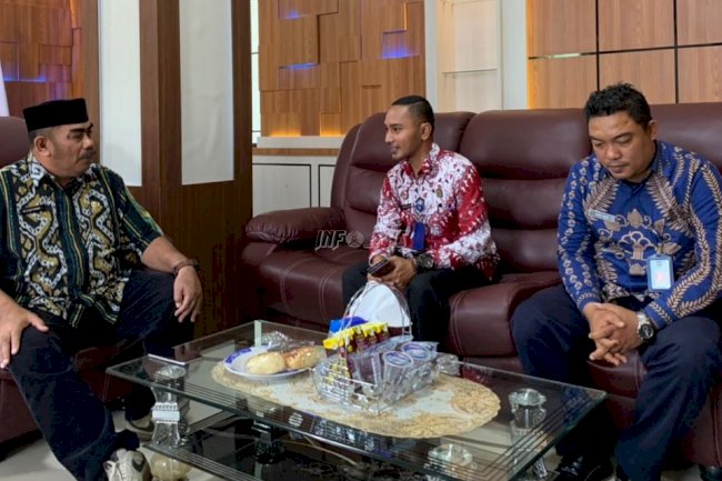 Sambangi Sekda Buru, Ini Harapan Plh. Kalapas Namlea