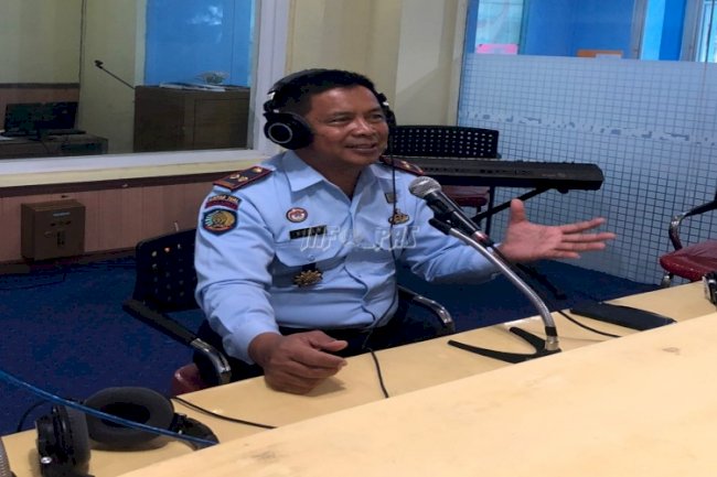 Kalapas Tual Paparkan Program Asimilasi WBP di RRI Pro 1 Tual
