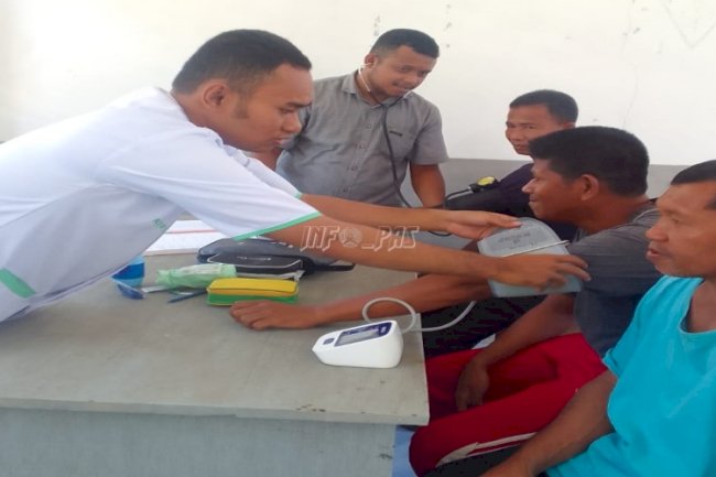 Buah Koordinasi dengan Dinkes Kab. Buru, Lapas Namlea Miliki Pos Klinik Kesehatan WBP