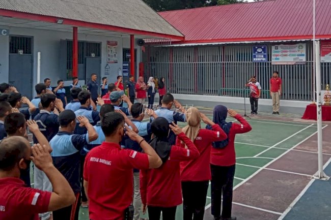 Buka Porsenap, Karutan Bantaeng Minta Atlet & Wasit Jaga Sportivitas