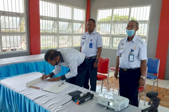 UPT Pemasyarakatan Maluku Berkomitmen Canangkan P2HAM