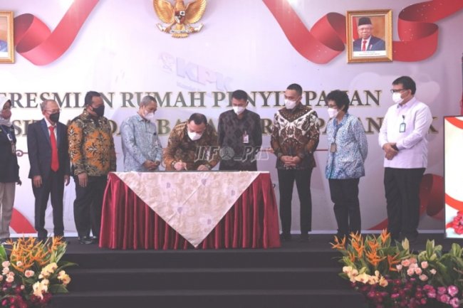 Dirjenpas-Ketua KPK Resmikan Rupbasan KPK sebagai Upaya Asset Recovery 