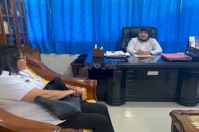 Tingkatkan Minat Baca WBP, Rutan Ambon Berkoordinasi dengan Dinas Perpustakaan dan Kearsipan Provinsi Maluku