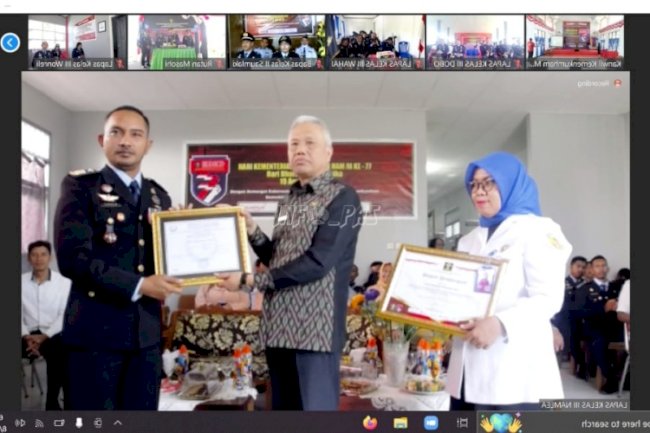 Berkah HDKD, Plh. Kalapas Namlea Raih Penghargaan dari BPBL Kota Ambon