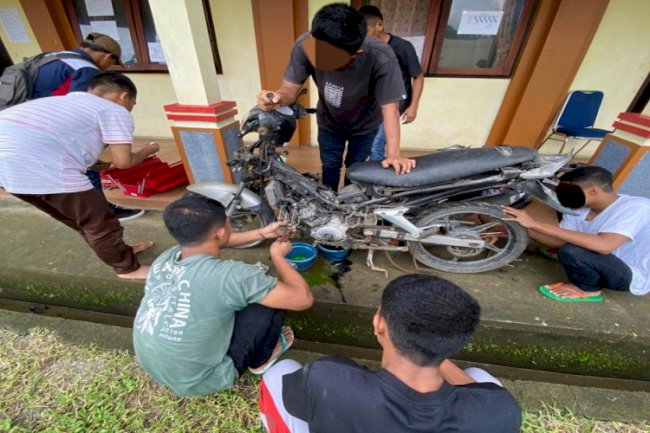 Anak LPKA Ambon Berhasil Perbaiki Motor Rusak