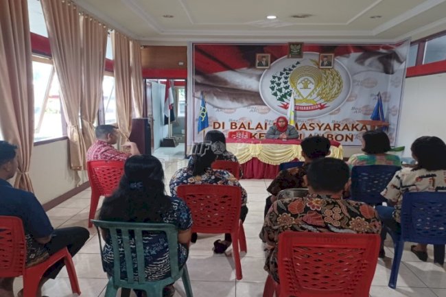 Jajaran Bapas Ambon Duduk Bersama Perkuat Kinerja Kehumasan