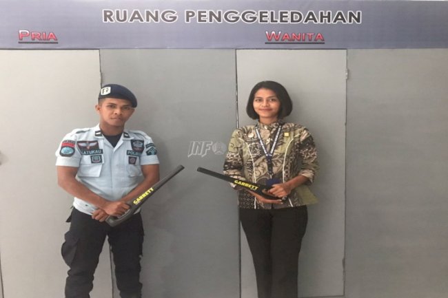 Benahi Ruang Penggeledahan, Lapas Namlea Optimalkan Pelayanan Publik
