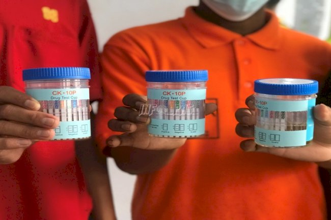 Pastikan LPKA Palu Bersih dari Narkoba, Lima Anak Jalani Tes Urine