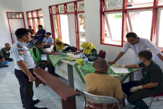 Lapas Namlea Kembali Fasilitasi Vaksinasi bagi WBP