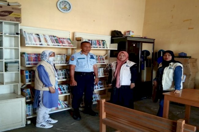 Perpustakaan Rutan Sinjai Jalin Kerja Sama dengan Forum TBM Sinjai