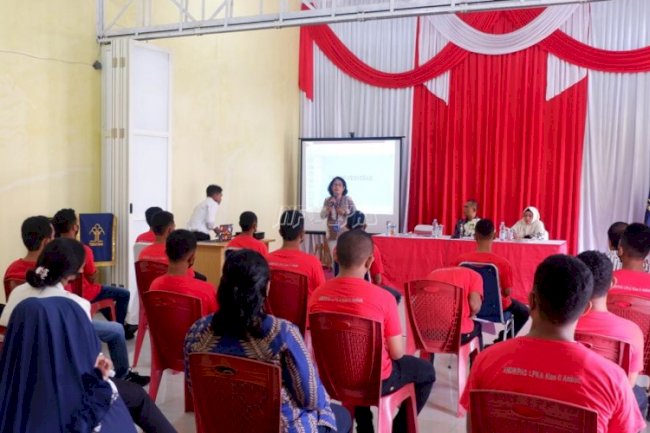 Bangun Mental dan Berpikir, Anak LPKA Ambon Ikuti Penyuluhan Hukum