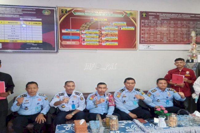 Lapas Lhoksukon Lepas Mahasiswa Magang, Ini Pesan Kalapas