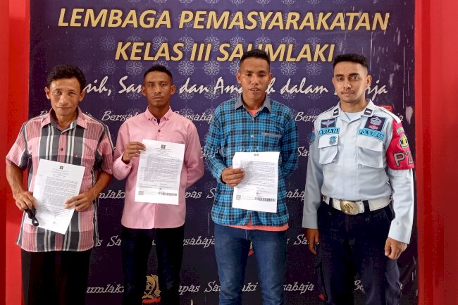 Periode Agustus 2022, Lapas Saumlaki Keluarkan 7 WBP Jalani PB dan Asimilasi di Rumah