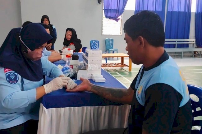 Klinik Pengayoman Watampone Gelar Pemeriksaan Kesehatan Pegawai & WBP