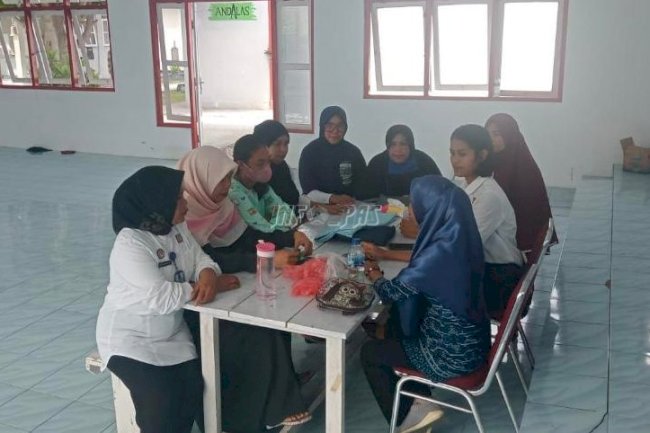 Self Improvement, WBP Lapas Namlea Ikuti Kursus Menjahit Dari BLK Kab. Buru