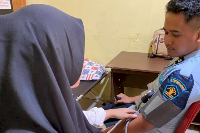 Cegah Penyakit, LPKA Ambon Periksa Kesehatan Petugas & Anak