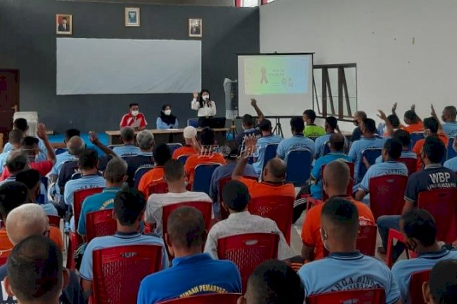 Tes VCT HIV/AIDS, 75 WBP Lapas Piru Dinyatakan Negatif