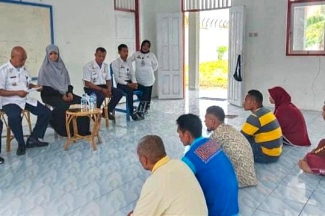 Tingkatkan IQ, WBP Lapas Namlea Ikuti Pembinaan Literasi
