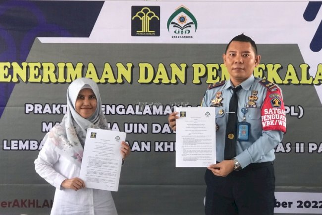 LPKA Palu Teken PKS dan Terima Mahasiswa UIN Datokarama Palu