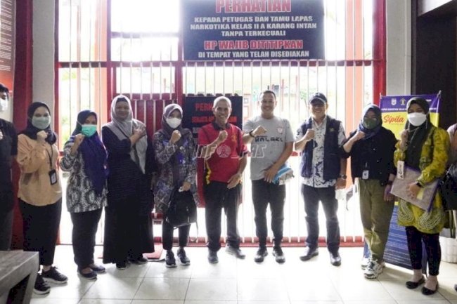 Lapas Narkotika Karang Intan Disambangi KPU Kalsel