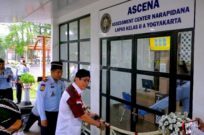 Kepastian Hukum Pemberian Hak Narapidana, Menkumham Resmikan Ascena Lapas Yogyakarta