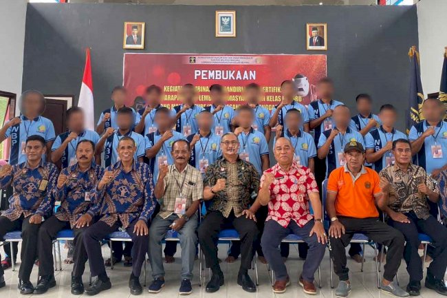 Pelatihan Pengelasan bagi WBP Resmi Dibuka, Ini Pesan Kalapas Piru