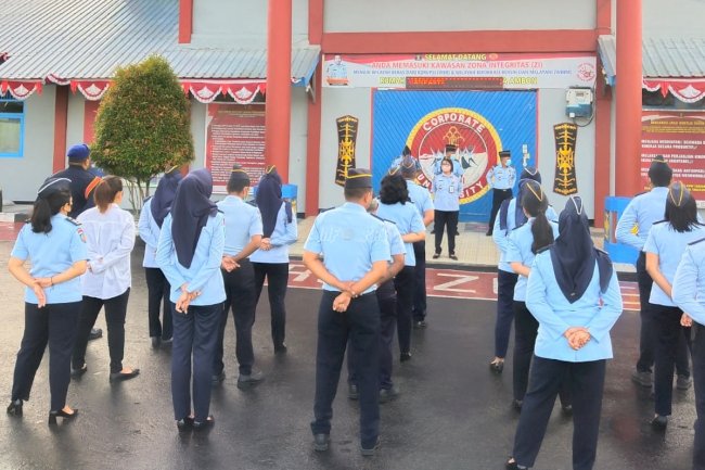 Karutan Ambon Minta Jajarannya Laksanakan Tugas Sesuai SOP