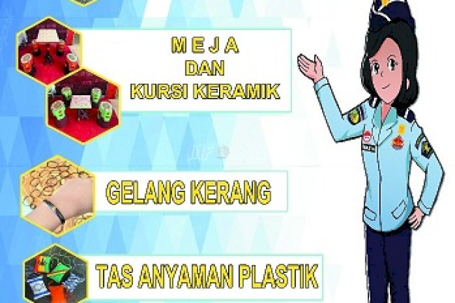 Hasil Karya WBP Lapas Wonreli Siap Tampil di Pameran Prison Art Show