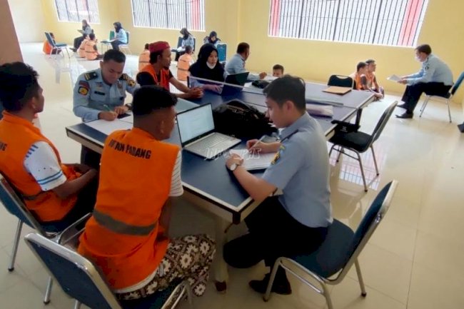 Asesmen WBP, PK Bapas Padang Serbu Rutan Padang