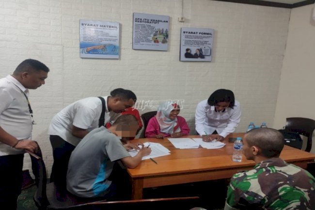 Diversi Berhasil, PK Bapas Ambon Tekankan Tanggung Jawab Anak Sejak Dini