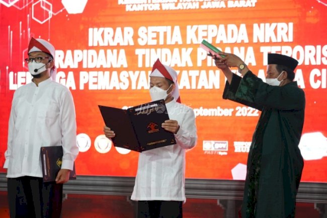 108 Napiter Ikrar Setia NKRI, Dua dari Lapas Cibinong