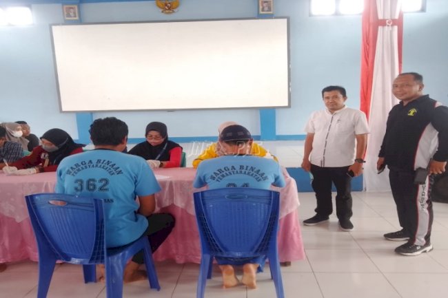 Rutan Sambas Gandeng Dinkes Kab. Sambas Berikan Pelayanan Kesehatan WBP