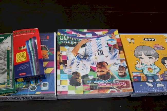 PKBM Lapas Saumlaki Terima Perlengkapan Belajar dari Donatur