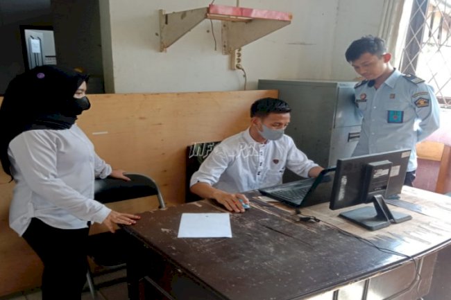 Anak LPKA Palu Ikuti Ujian ANBK di SKB Kasintuvu Kota Palu