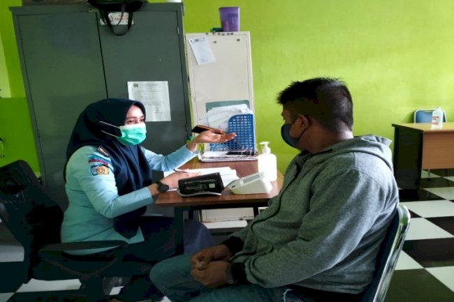 Rutan Sinjai Terus Berikan WBP Pelayanan Kesehatan Prima 