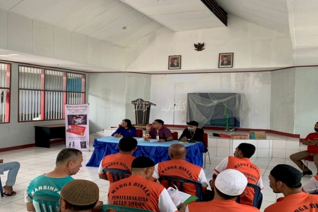 Gandeng LBH Humanum, Rutan Ambon Sosialisasikan Bantuan Hukum Gratis