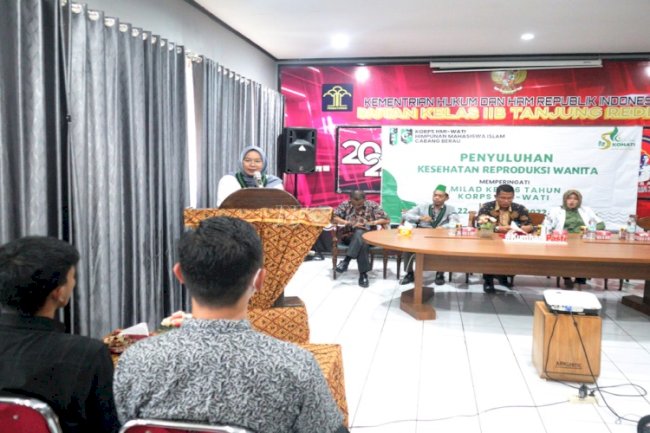 Rutan Tanjung Redeb & HMI-WATI Berau Edukasikan WBP tentang Kesehatan Reproduksi