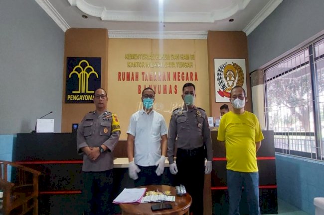 Petugas Rutan Banyumas Tangkap Pelaku Peredaran Obat Terlarang