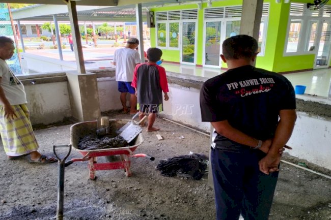 Usai Perluas Masjid, Rutan Sinjai Renovasi Tempat Wudu