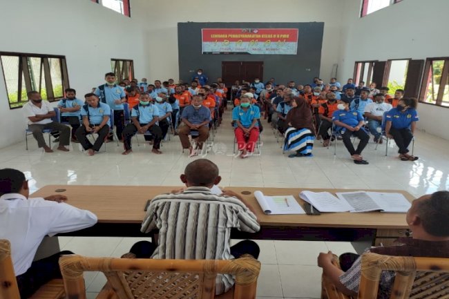 Lapas Piru Sosialisasikan UU RI No. 22 Tahun 2022 kepada WBP