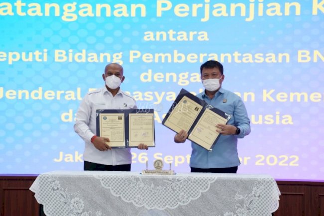 Serius Berantas Narkoba, Ditjenpas-Deputi Pemberantasan BNN Sepakati Kerja Sama P4GN