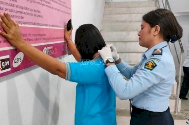 Komitmen Cegah Gangguan Kamtib, Lapas Perempuan Ambon Gelar Razia