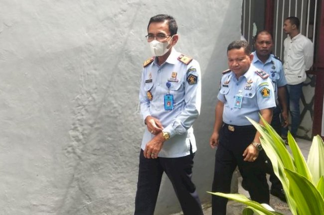 Kunjungi Rutan Ambon, Kakanwil Maluku Tekankan Monitoring Secara Insidentil