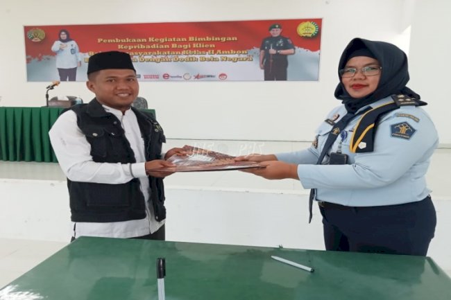 Bapas Ambon Sepakati PKS dengan Yayasan Indonesia Bangkit dan Bersinar serta Ponpes Yayasan Hidayatullah