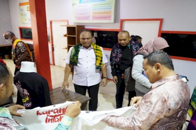 Lapas Narkotika Karang Intan Sambut Kunjungan Asisten Deputi V Kemenko Polhukam