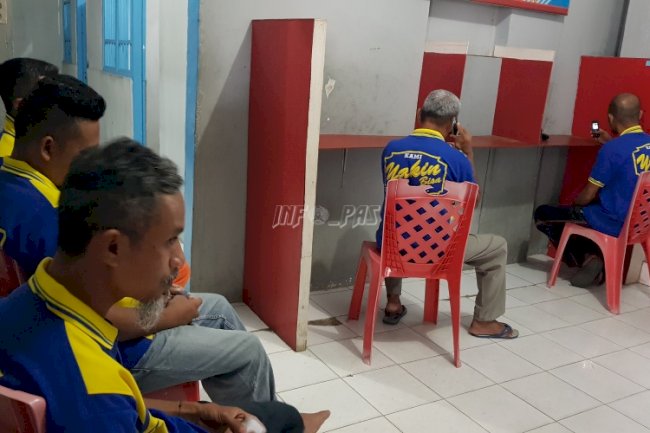 Layanan Wartelsuspas di Rutan Masohi Jadi Primadona Tahanan Baru