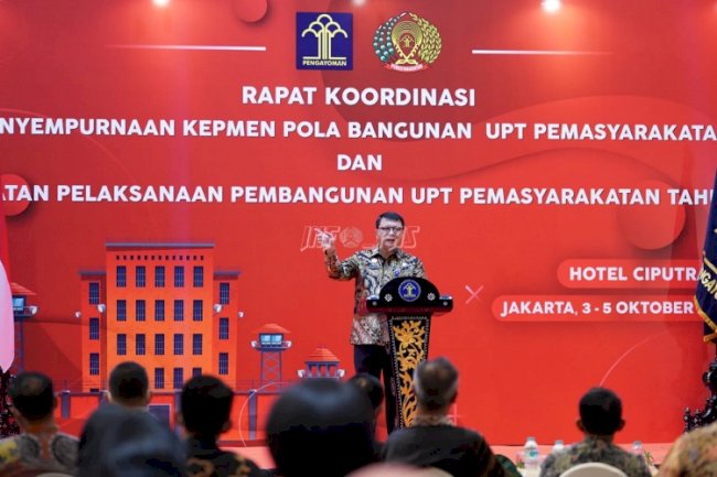 Satukan Persepsi Atasi Overcrowded, Ditjenpas Gelar Rakor Pola Bangunan UPT Pemasyarakatan