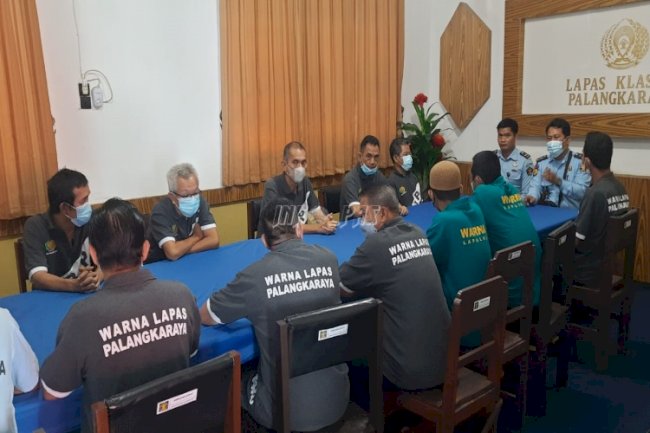 WBP Lapas Palangka Raya Ikuti Asesmen Pengusulan Remisi oleh PK Bapas Palangka Raya